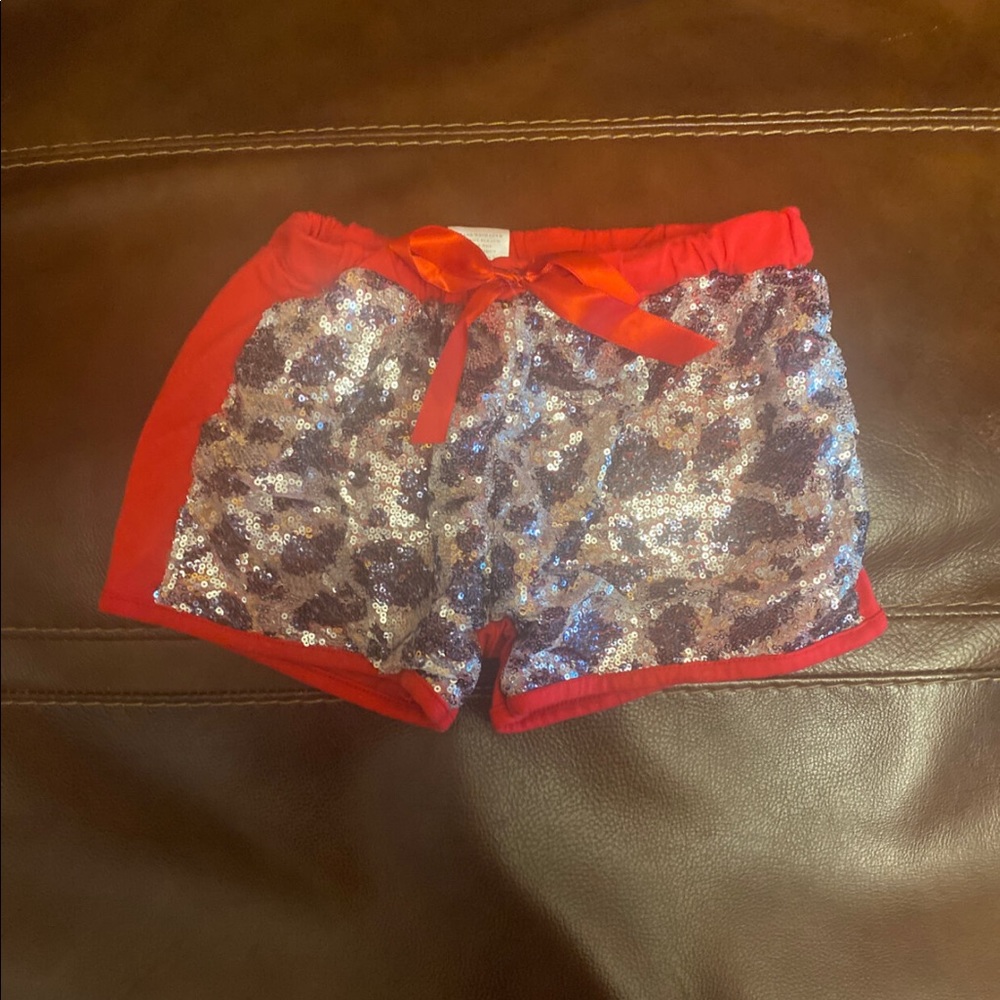 Sequin shorts